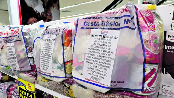 Preço da cesta básica apresenta nova queda em Belém