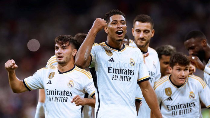 Bellingham marca no fim e salva o Real Madrid na Champions